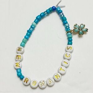 Taylor Swift Friendship Bracelet Eras Tour New Romantics 1989 with Charm